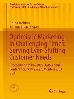 cover image of Optimistic Marketing in Challenging Times